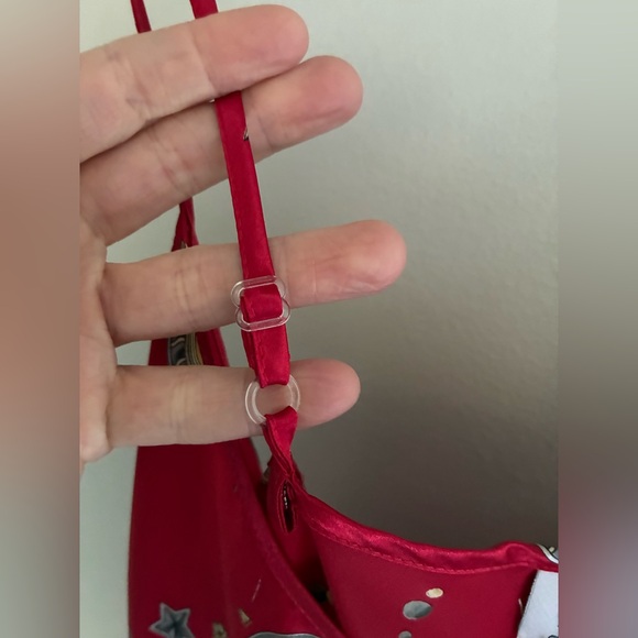 Valentine’s Day Red Celestial Slip Dress Sexy Lingerie Nightdress Size Medium - Picture 5 of 8